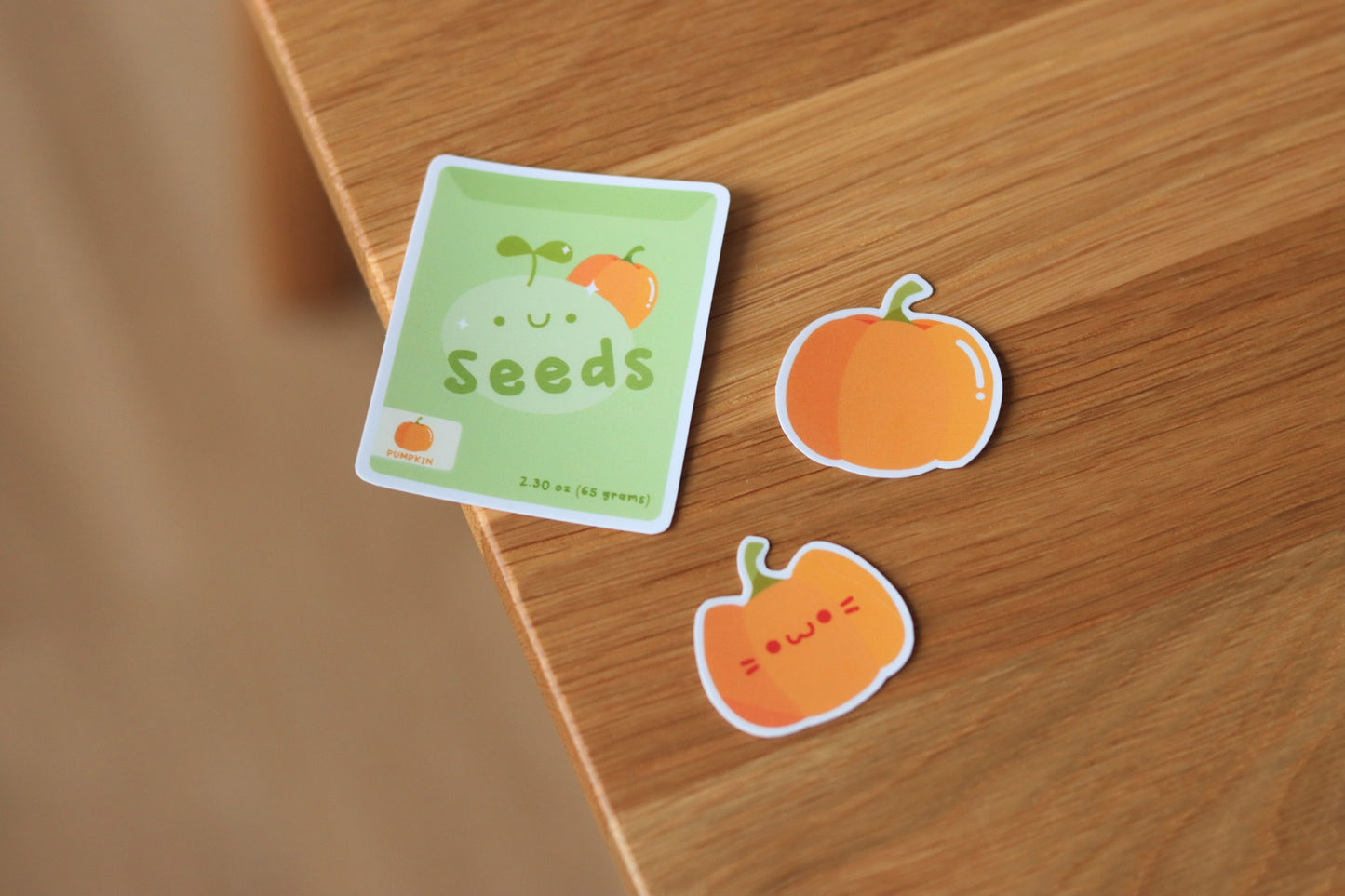 Autumn - Pumpkin Seeds - Sticker Set