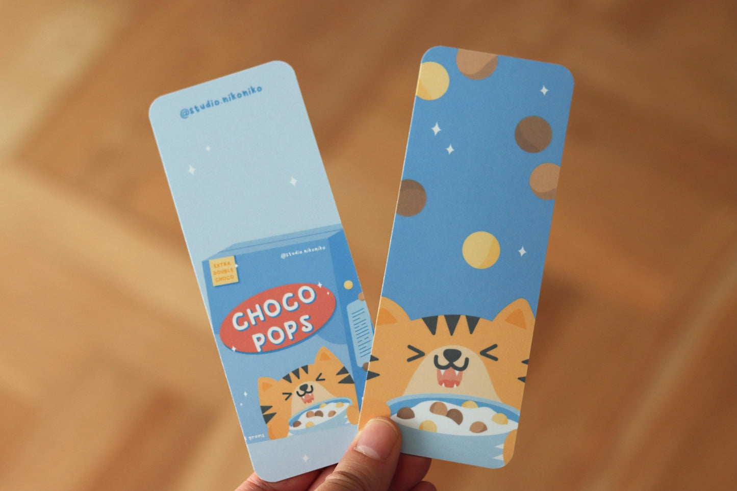 Cereal Box - Choco Pops Bookmark