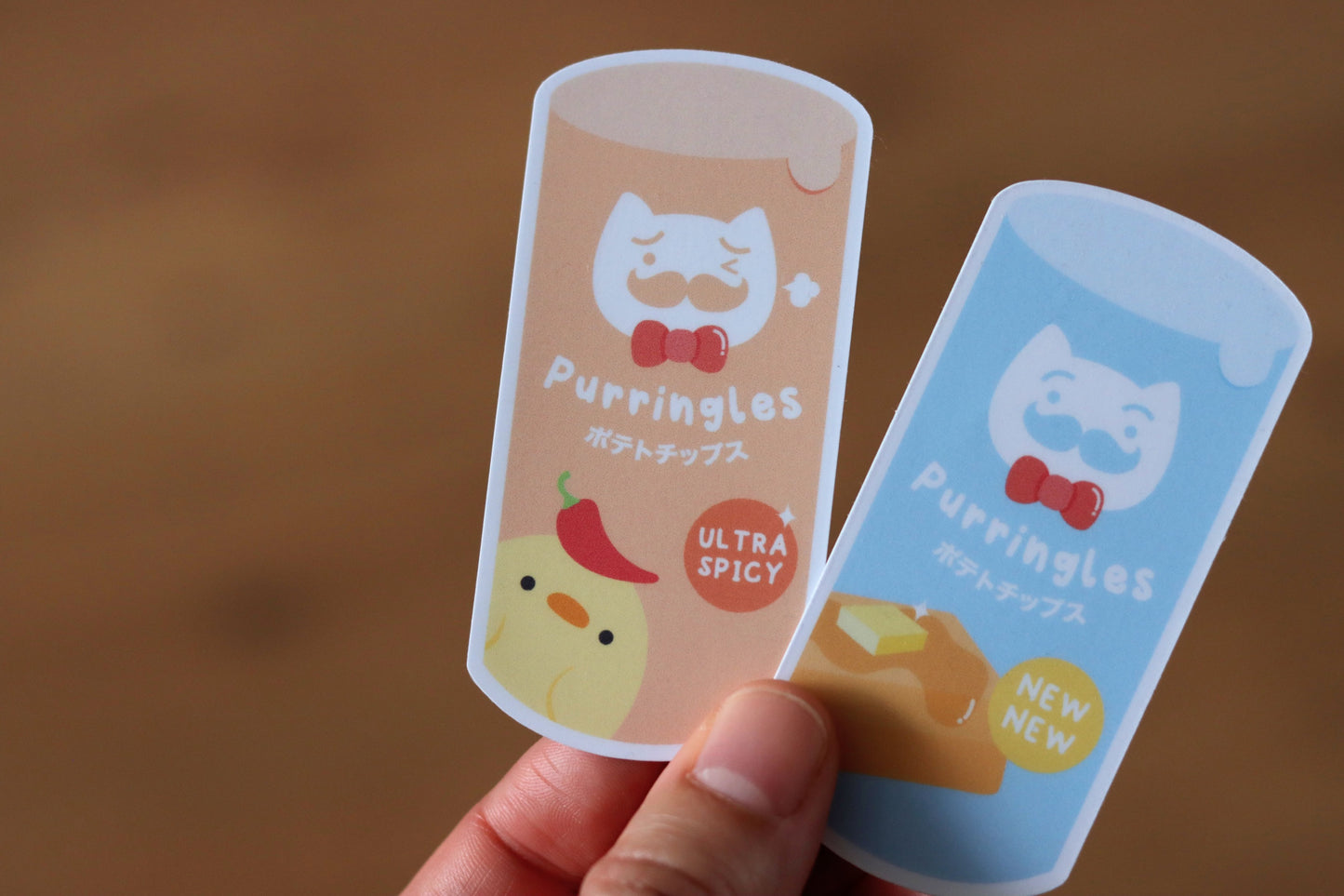 Purringles Chips - Vinyl Stickers