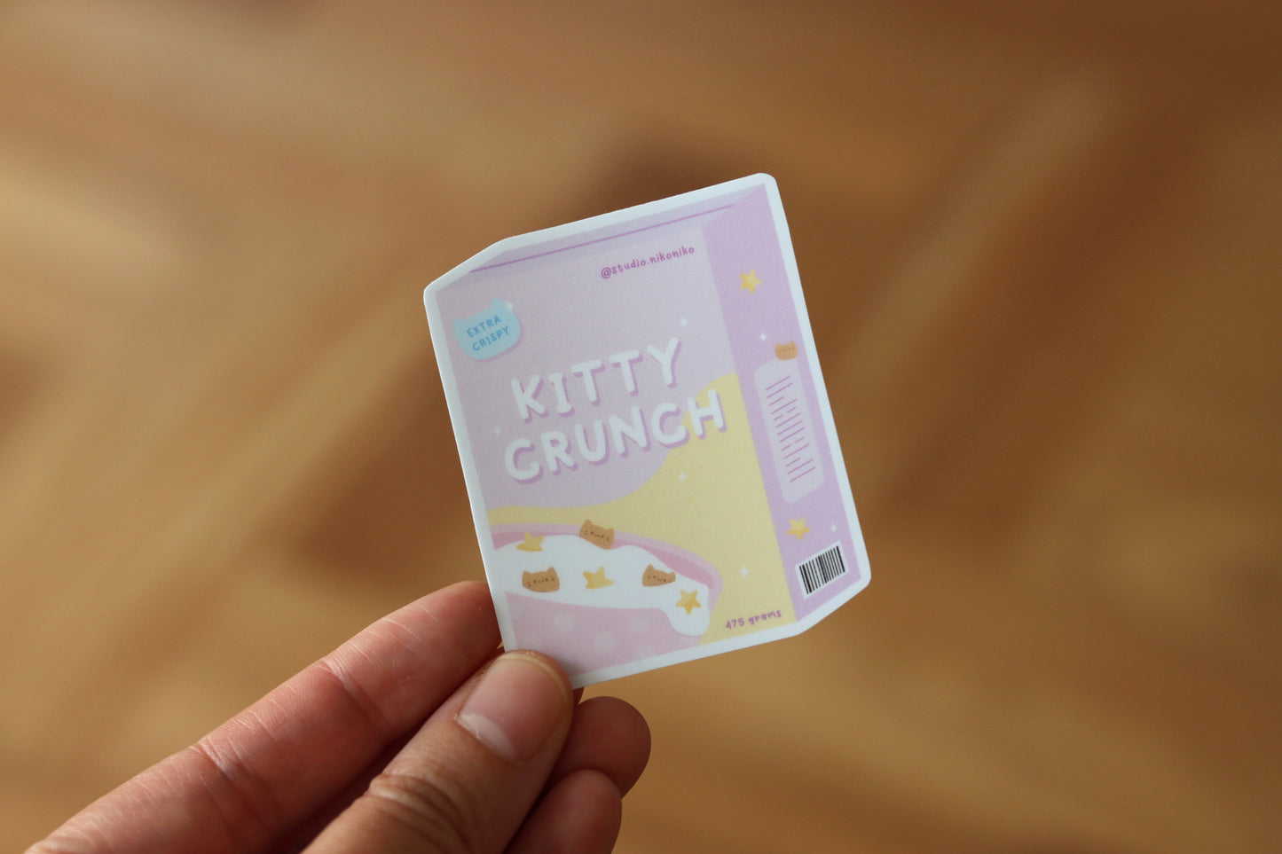 Cereal Box - Kitty Crunch - Sticker set