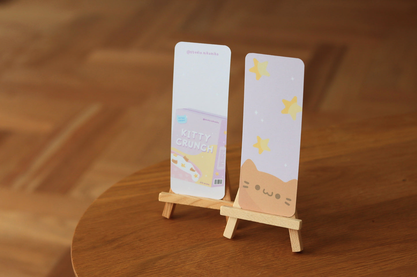 Cereal Box - Kitty Crunch Bookmark