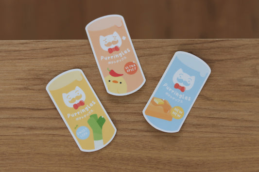 Purringles Chips - Vinyl Stickers